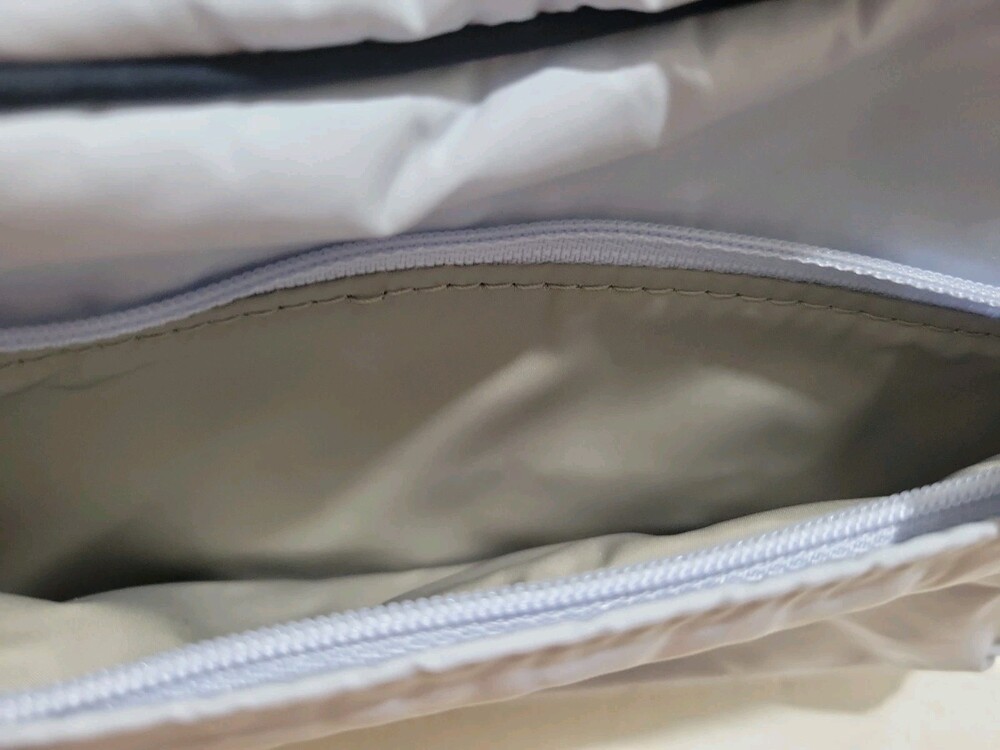 NWT Athleta All About Tipping Large Belt Bag Light Blue Purse Crossbody - Picture 9 of 10